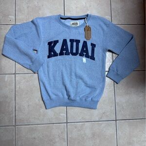 New York Popular Blue Men's Branded Sweater
